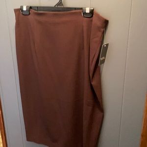 Skirt, Newport News size 14, dark lavender.